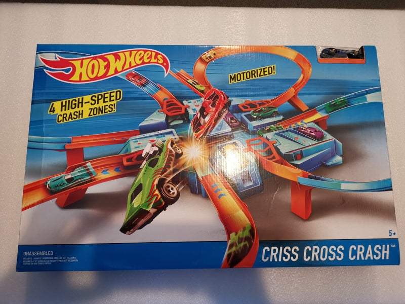 Hot Wheels Criss Cross Crash Set Carousel 2