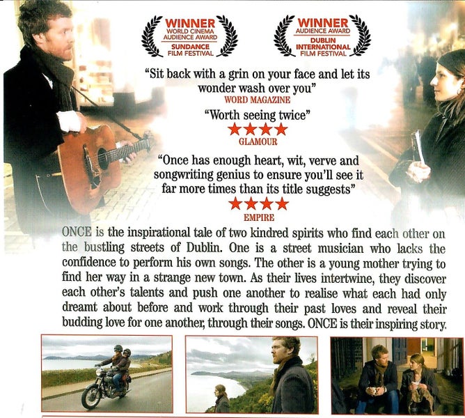 Once - Glen Hansard, Marketa Irglova DVD Region 4 Carousel 2