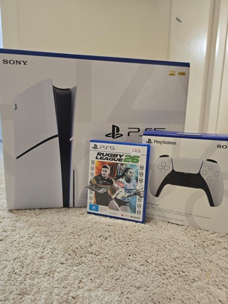New PS5+Controller and Rugby League 2026 Carousel 1