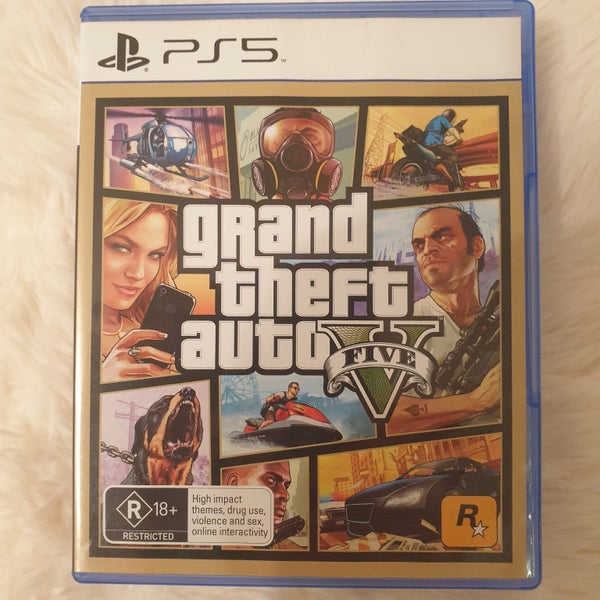 PS5 - Grand Theft Auto V-Preowned, Original Case - Excellent Condition Carousel 1