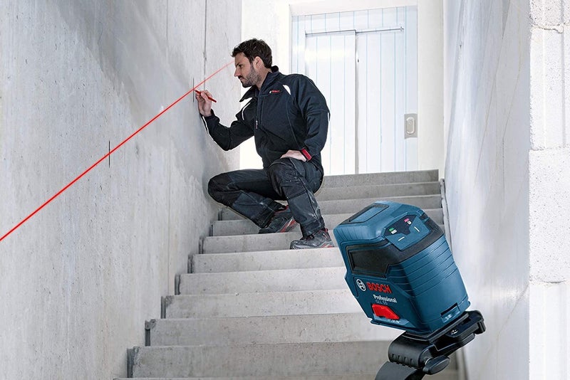 Bosch Self-Leveling Cross-Line Red-Beam Laser Level GLL 55 Carousel 4