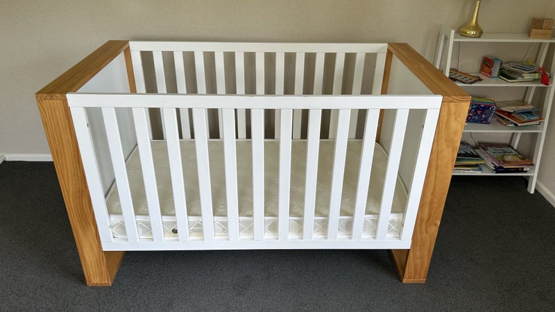 Mocka Cot & Mattress + Bedding Carousel 1