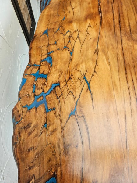 Live edge table macrocarpa & resin64027521049219112