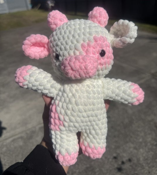 Crochet cow Carousel 1
