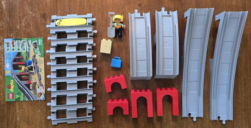 Duplo Train Track 10872 ( Bridge ) Carousel 2