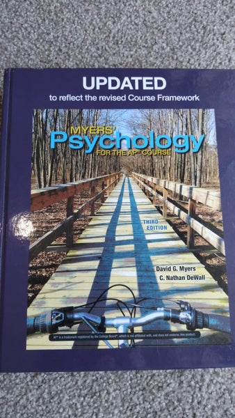 MYERS PSYCHOLOGY 3rd edition textbook Carousel 1