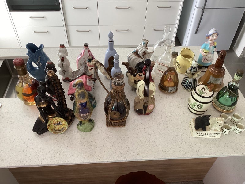 Antique liquor and other bottles collection Carousel 2