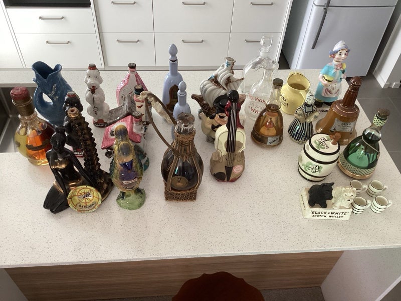 Antique liquor and other bottles collection Carousel 1