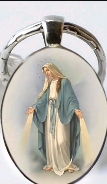 ?? Mother Mary & Family Tree Keyrings ?? ? A Meaningful Christmas Gift for Your Carousel 1
