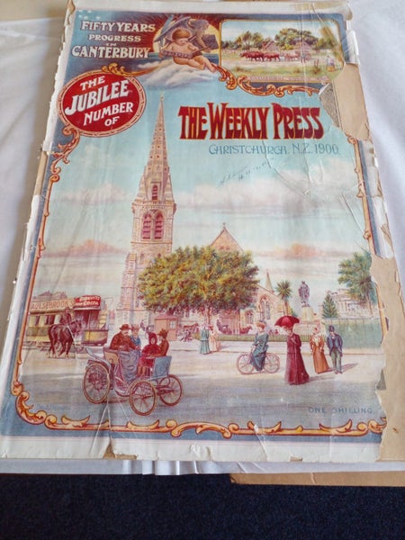 Vintage Weekly Press 125 years old Carousel 1