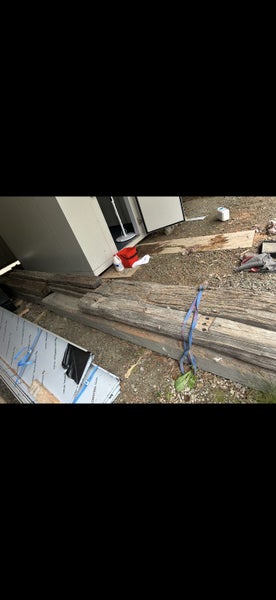 Australian Harwood mix . Jarrah , iron bark sleepers Carousel 2