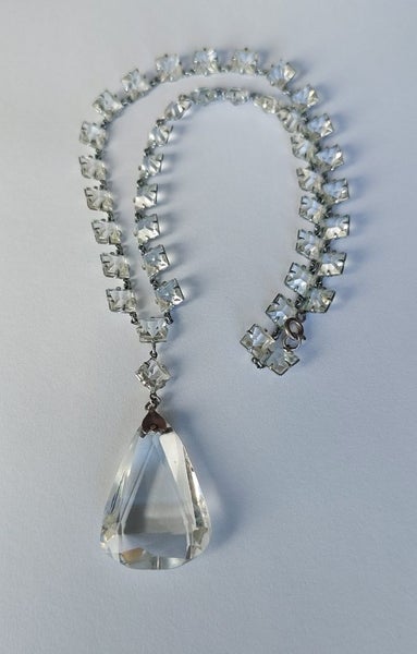 Art Deco Sterling Crystal Riviere Carousel 1