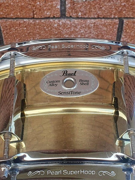PEARL Sensitone 14x5.5" Custom Alloy Brass Shell Snare Drum64029018513922112
