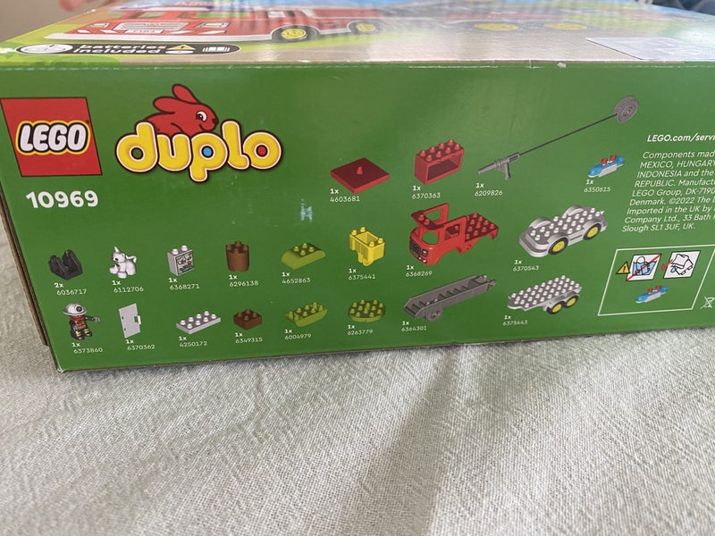 Brand New- Duplo fire truck rescue Carousel 3