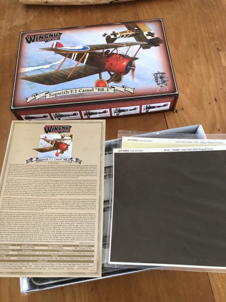 WINGNUT WINGS I/32 SOPWITH CAMEL BR1 - (PRIMED) + EXTRAS Carousel 2
