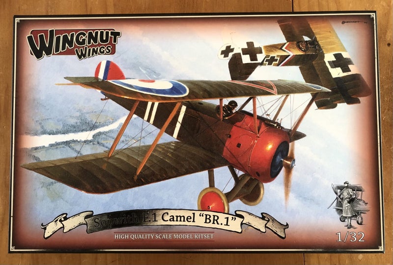 WINGNUT WINGS I/32 SOPWITH CAMEL BR1 - (PRIMED) + EXTRAS Carousel 1
