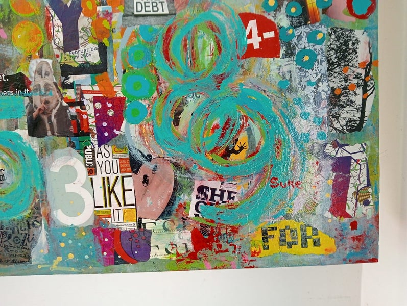 Abstract of numbers Carousel 2