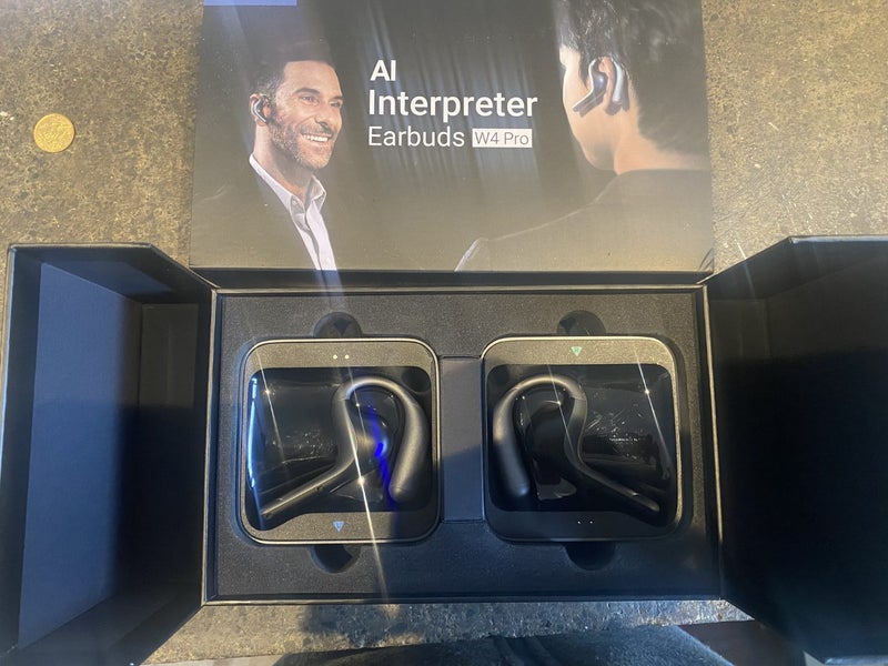 AI Interpreter Earbuds W4Pro Carousel 1