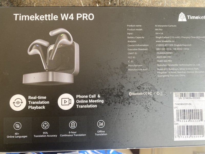 AI Interpreter Earbuds W4Pro Carousel 3