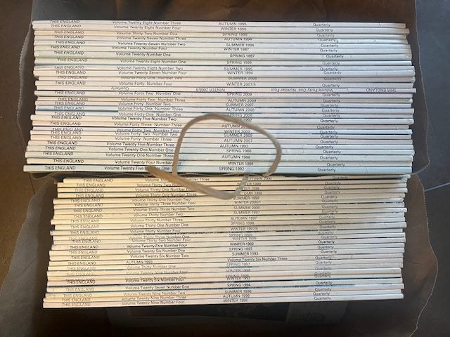 Collection of 53 Magazines "This England" 1988-2009 Carousel 1
