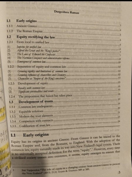 Equity Trusts and Succession NZ Law textbook Juliette Chevalier-Watts Carousel 6