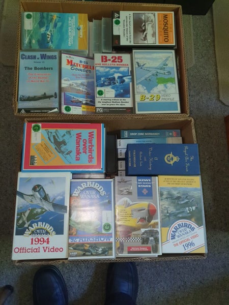 BULK VHS AIRCRAFT DOCUMENTARIES Carousel 1