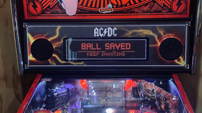 AC/DC Pinball Machine Carousel 2