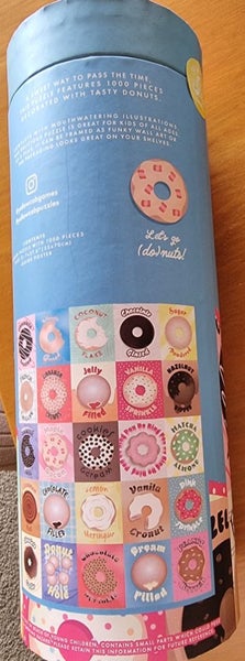 1000pcs Jigsaw Donuts puzzle including puzzle mat, new Carousel 1