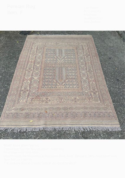 Amazing Vintage Persian Rug Carousel 1