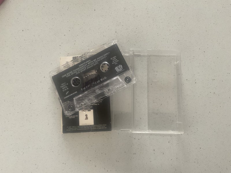 Notorious B.I.G. - one more chance hip hop rap cassette tape Carousel 2