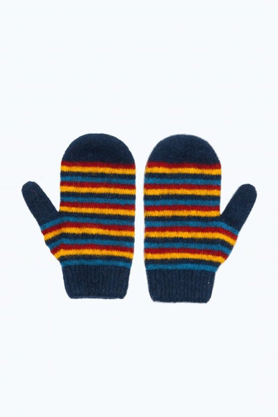 Kids Striped Mittens NATIVE WORLD Carousel 5