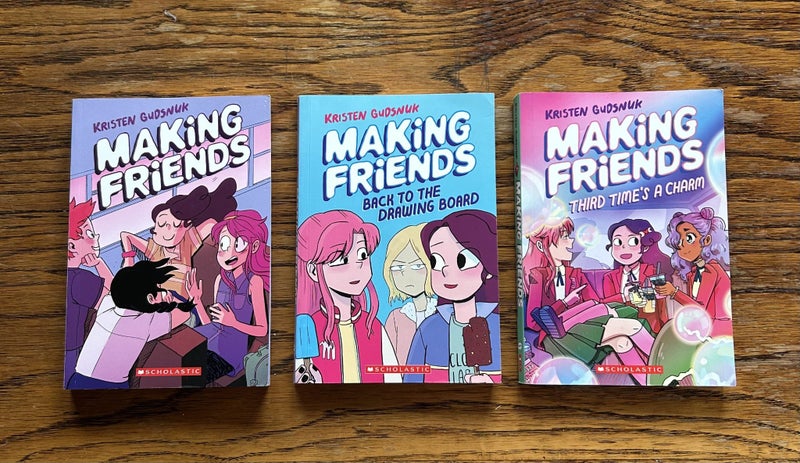 Making Friends Graphic Novels, Books 1 - 3 Carousel 1