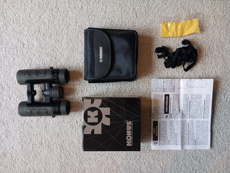 Binoculars 10x26 AS NEW (Konus #2366 - Patrol) - Waterproof Carousel 4