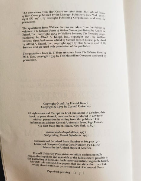 The Visionary Company - Harold Bloom Carousel 3