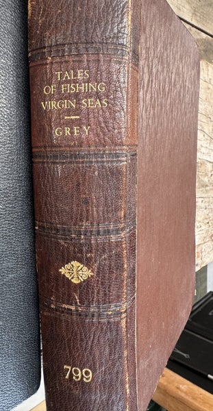 Zane Grey - 1st Edition Tales of Fishing Virgin Seas Carousel 1