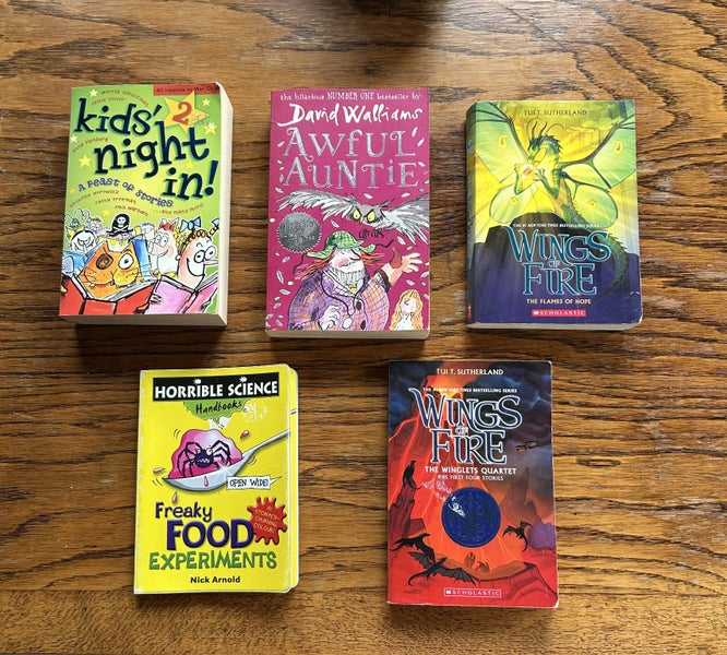 Assorted books Carousel 2