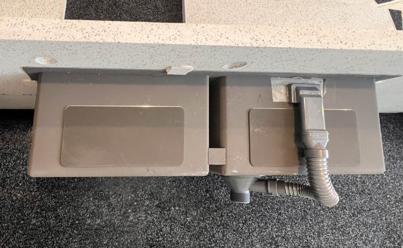 Engineered Stone 30mm Diamond White Benchtop + Double Undermount Sink – 2 Pieces Carousel 7