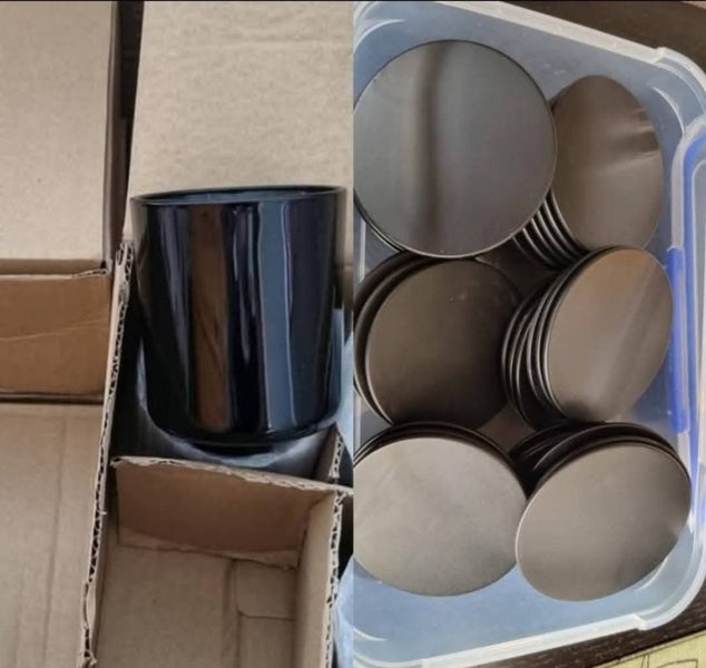 Small vogue jars and lids - 24 Carousel 1