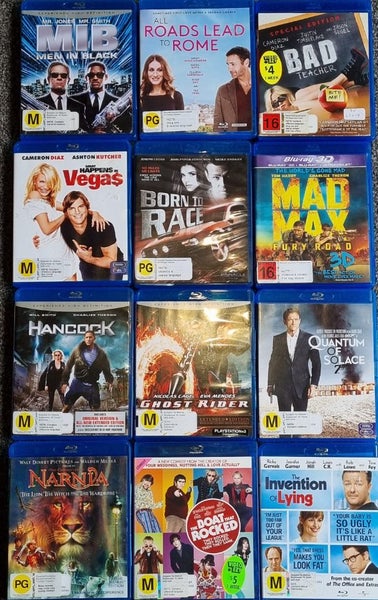 12x Bly ray movies Carousel 1