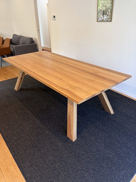 Nick Scali Marri Timber Dining Table – 2400mm - as-new condition64030637653250111