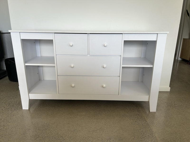 Nursery Change Table, Drawers and Shelves64030845963905113
