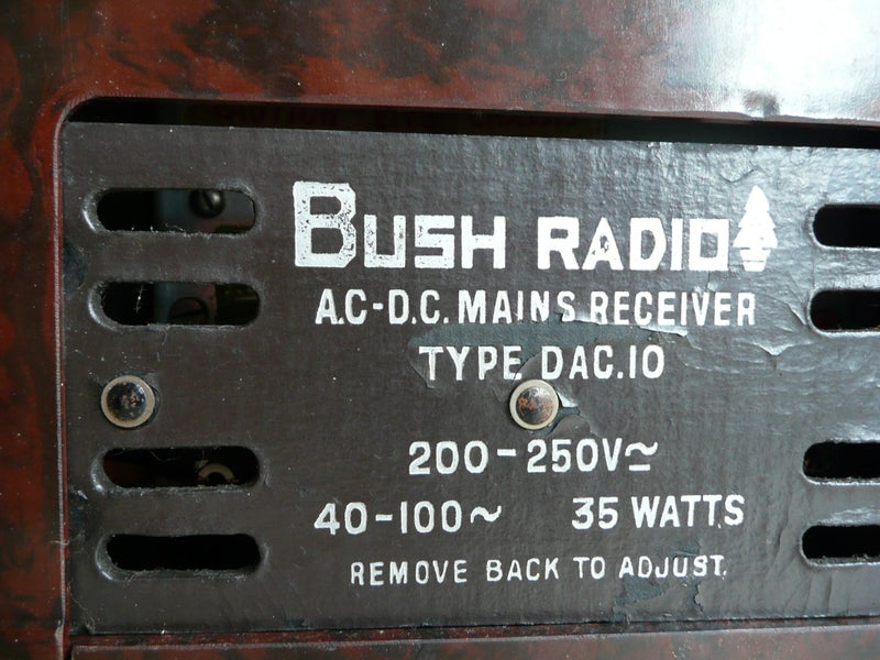 Radio - Vintage Bush DAC10 - In good condition Carousel 6