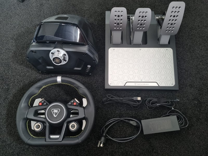 Almost Brand New Turtle Beach VelocityOne Race Wheel & Pedals Carousel 2