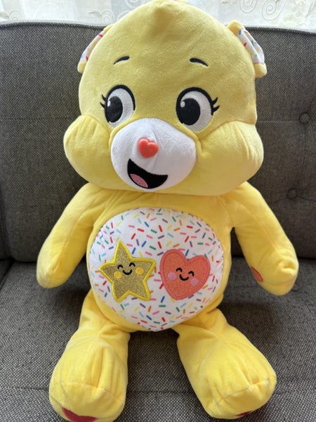 Care Bears 40cm Soft Plush Toy - Yellow Carousel 1