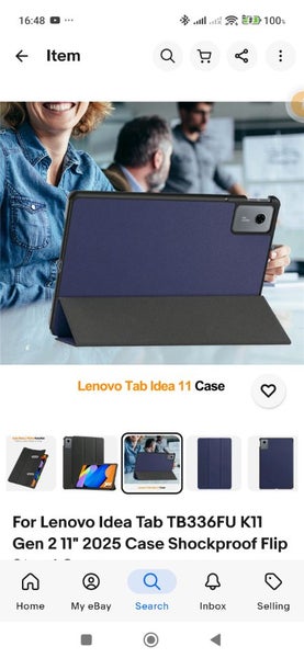 LENOVO IDEA TAB 11"; LOGITECH K80 KEYBOARD; 9H TEMP GLASS PROTECT & COVER Carousel 5