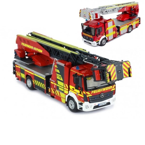 1995 Mercedes Benz Atego DLA(K) Fire Dept. Feuerwehr diecast fire engine 1 of 3 Carousel 1