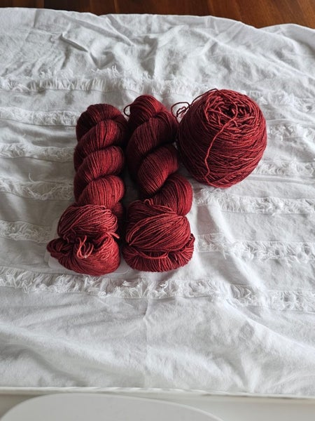 3x 100gm 4ply Mamawooling yarn Carousel 1