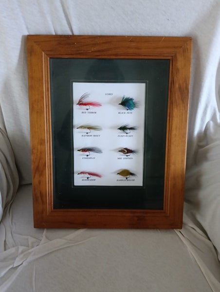 Framed Trout Fishing Lures Carousel 1