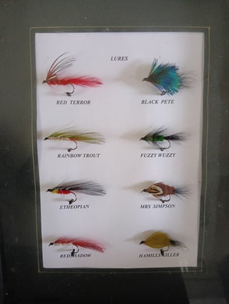 Framed Trout Fishing Lures Carousel 2