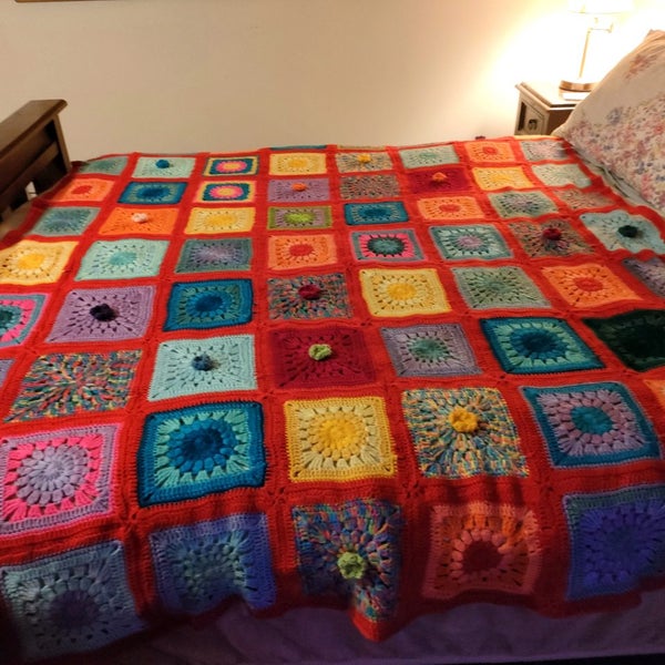 Crochet Blanket Carousel 1